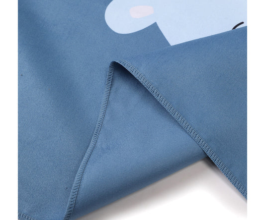 Toalha de Praia Microfibra Monnëka Hippos