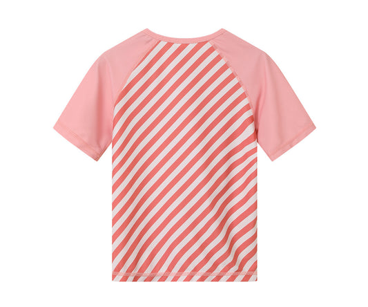 Camisola de Proteção Solar Monnëka Stripes Bloom & Blush