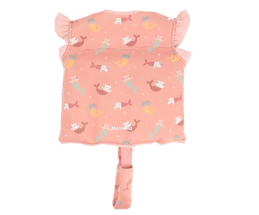 Colete Flutuador Aprendizagem Monnëka Mermaid Cats