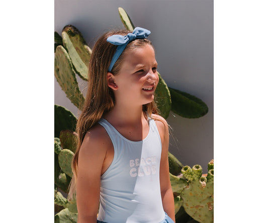 Fita para o cabelo Monnëka Stripes Blues & Beyond