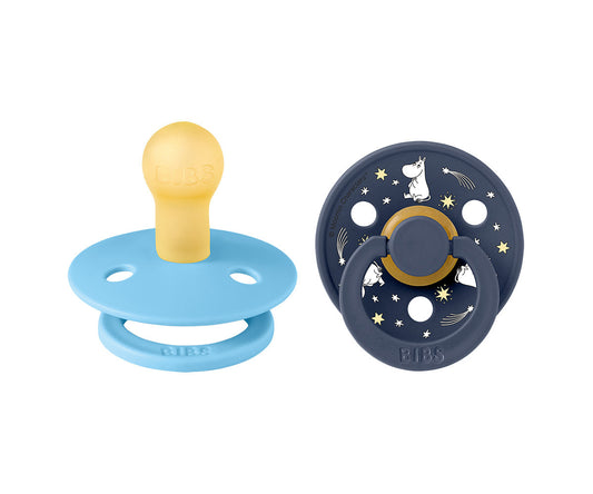 BIBS Moomin Colour - Round Good Night/Breeze