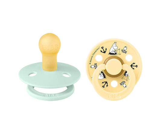 BIBS Moomin Colour - Round Sailing/Nordic Mint