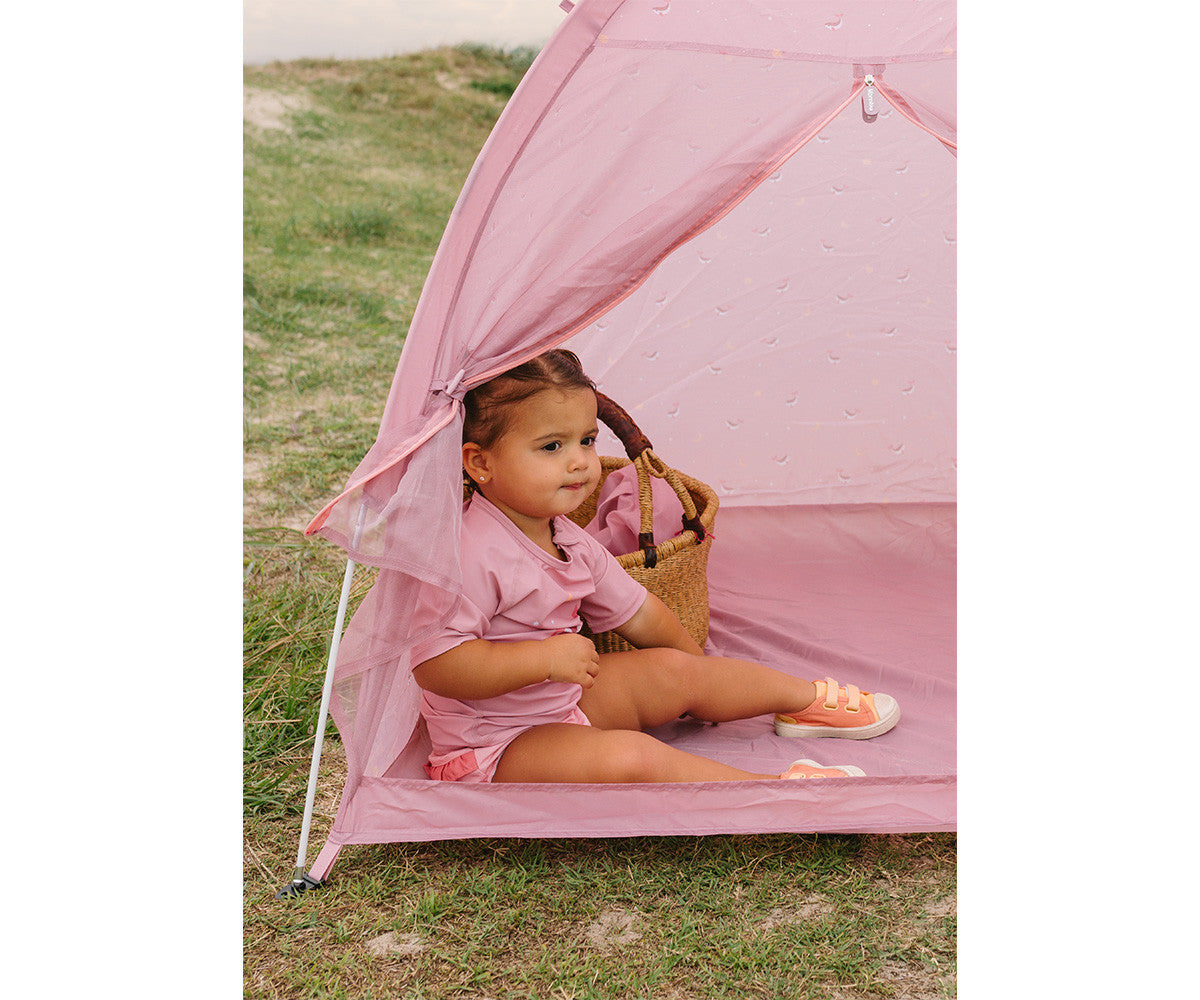 Tenda Grande de Proteção Solar Monnëka Whale Pink