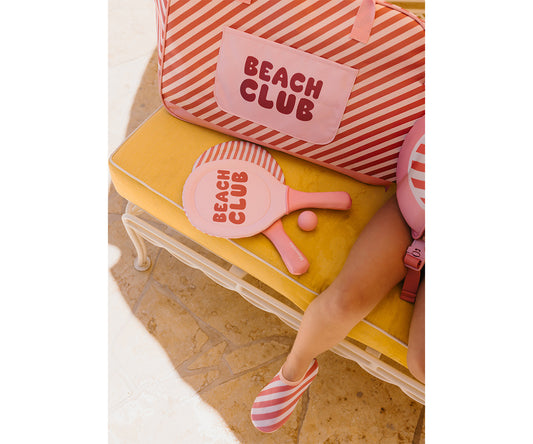 Raquetes de Praia Neopreno Monnëka Stripes Bloom & Blush