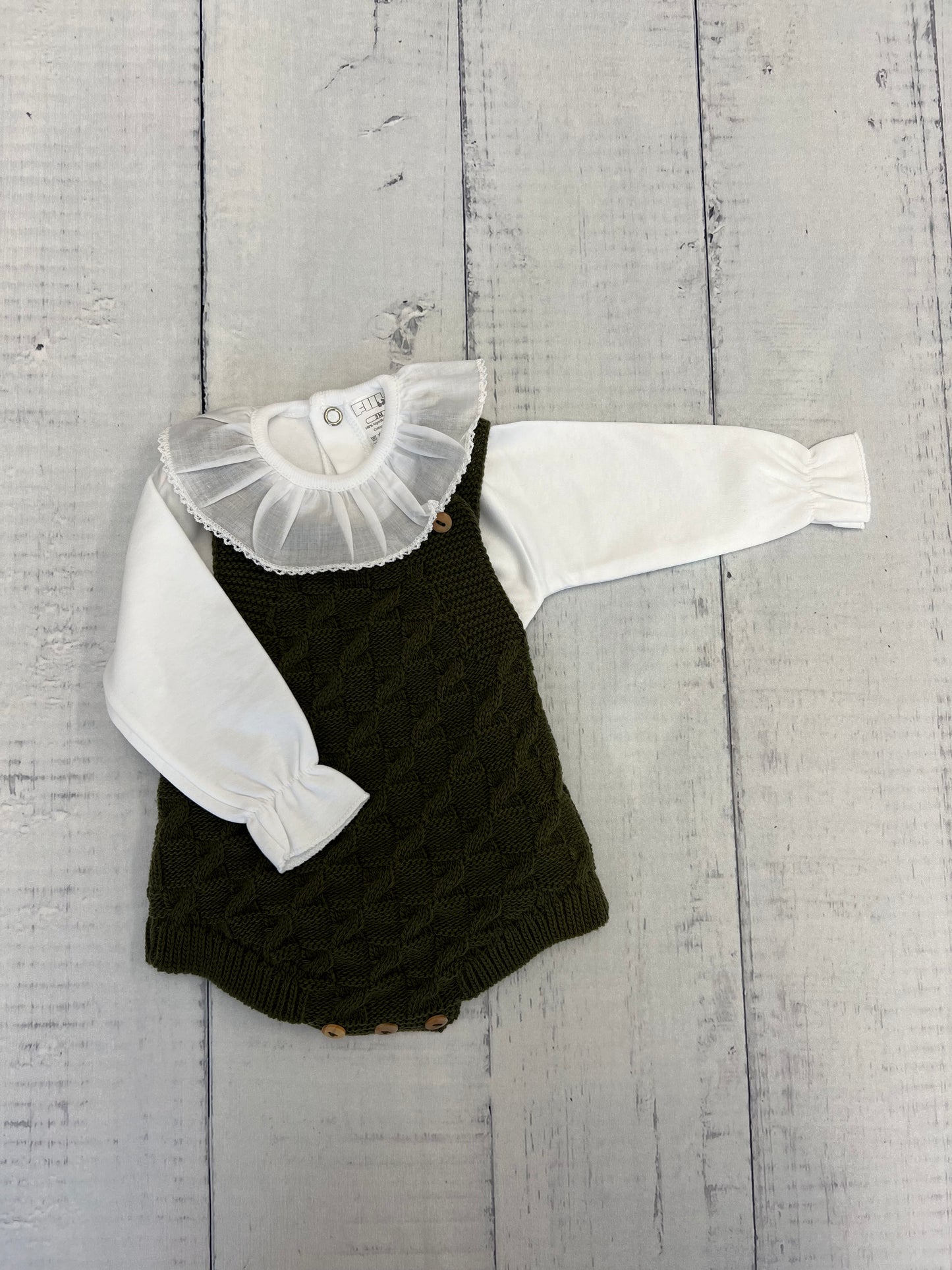 Conjunto de Malha - Fofo, Touca e Carapins