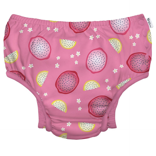 Fralda Reutilizável Para Piscina e Praia - Pink Dragon Fruit