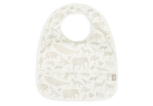 Jollien Pack de 2 Babetes Impermeáveis - Animals Olive Green