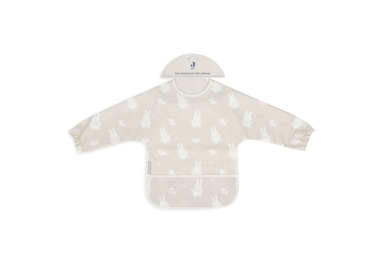 Babete Impermeável com Mangas Miffy Snuffy - Nougat