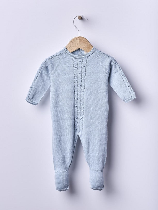 Babygrow tricotado em algodão orgânico - PURE FEELINGS