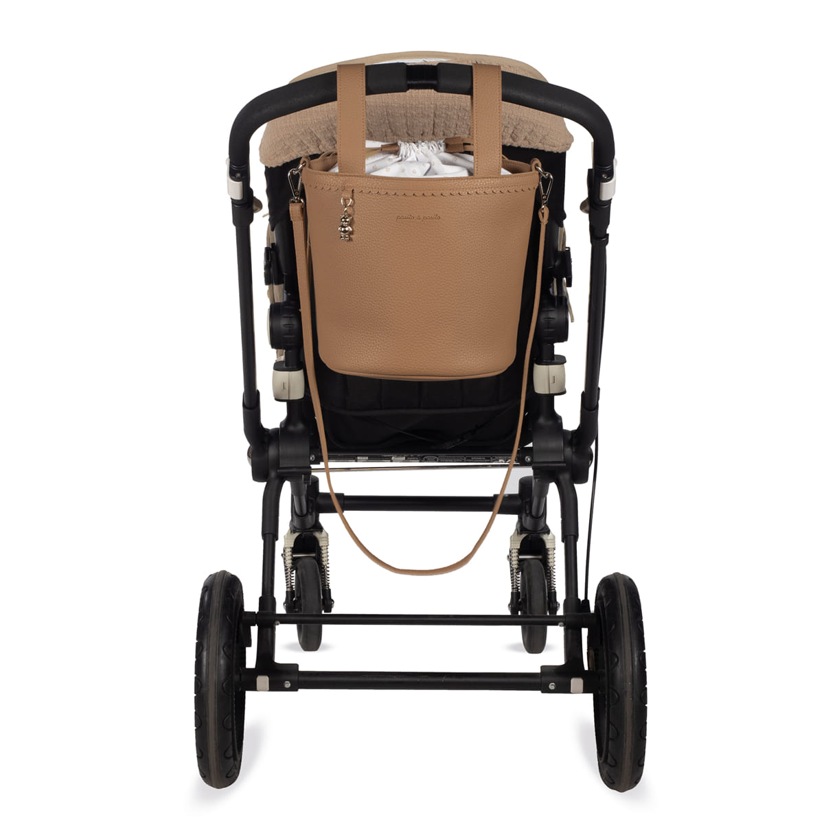 Bolsa Bucket Icon Caramel