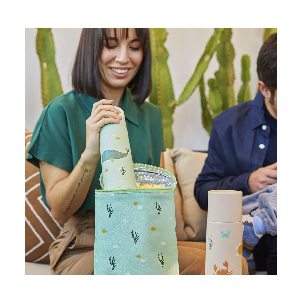 Bolsa Isotérmica Dupla Thermibag Ocean