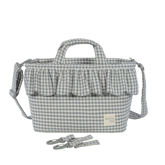 Walking Mum Bolsa Muda-Fraldas - Praliné Vichy Matcha