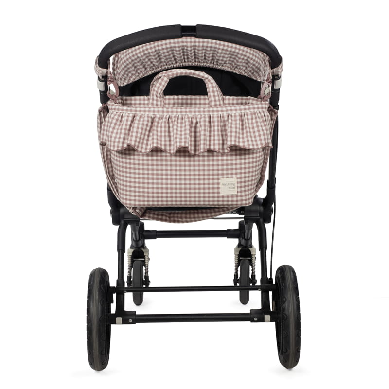 Walking Mum Bolsa Muda-Fraldas - Praliné Vichy Moka