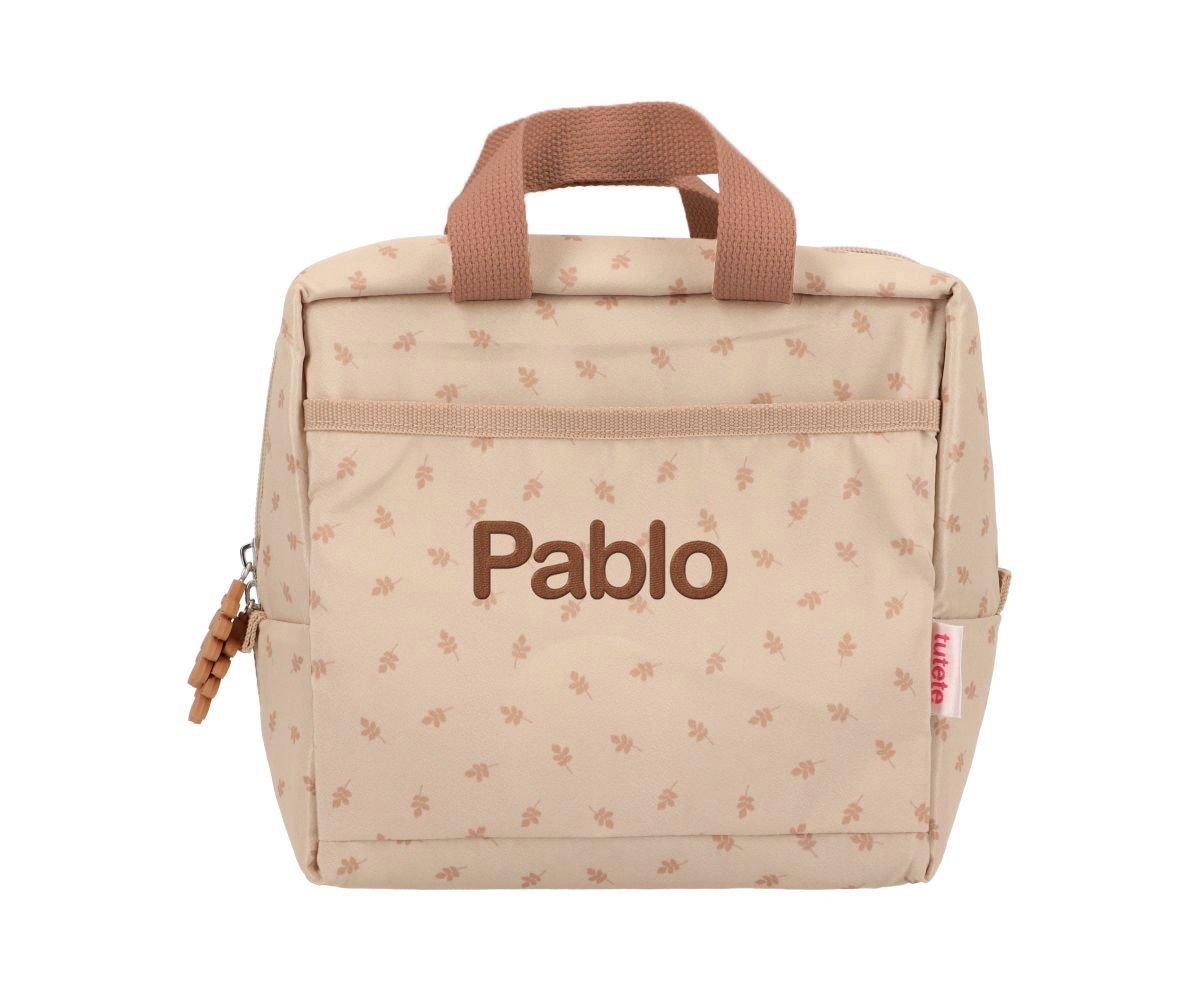 Bolsa Térmica Acolchoada Personalizável - Leaves Sand