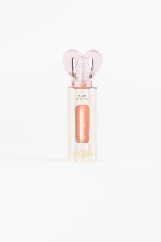 Batom Glimmies - Flavored Vegan Lip Gloss - Sparkle Diamond - Chocolate Flavor