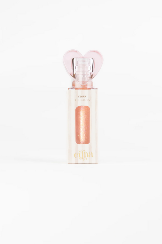 Batom Glimmies - Flavored Vegan Lip Gloss - Sparkle Diamond - Chocolate Flavor