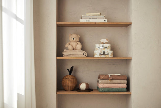 Toalhão de Banho Terry 100x100cm Nougat - Bege