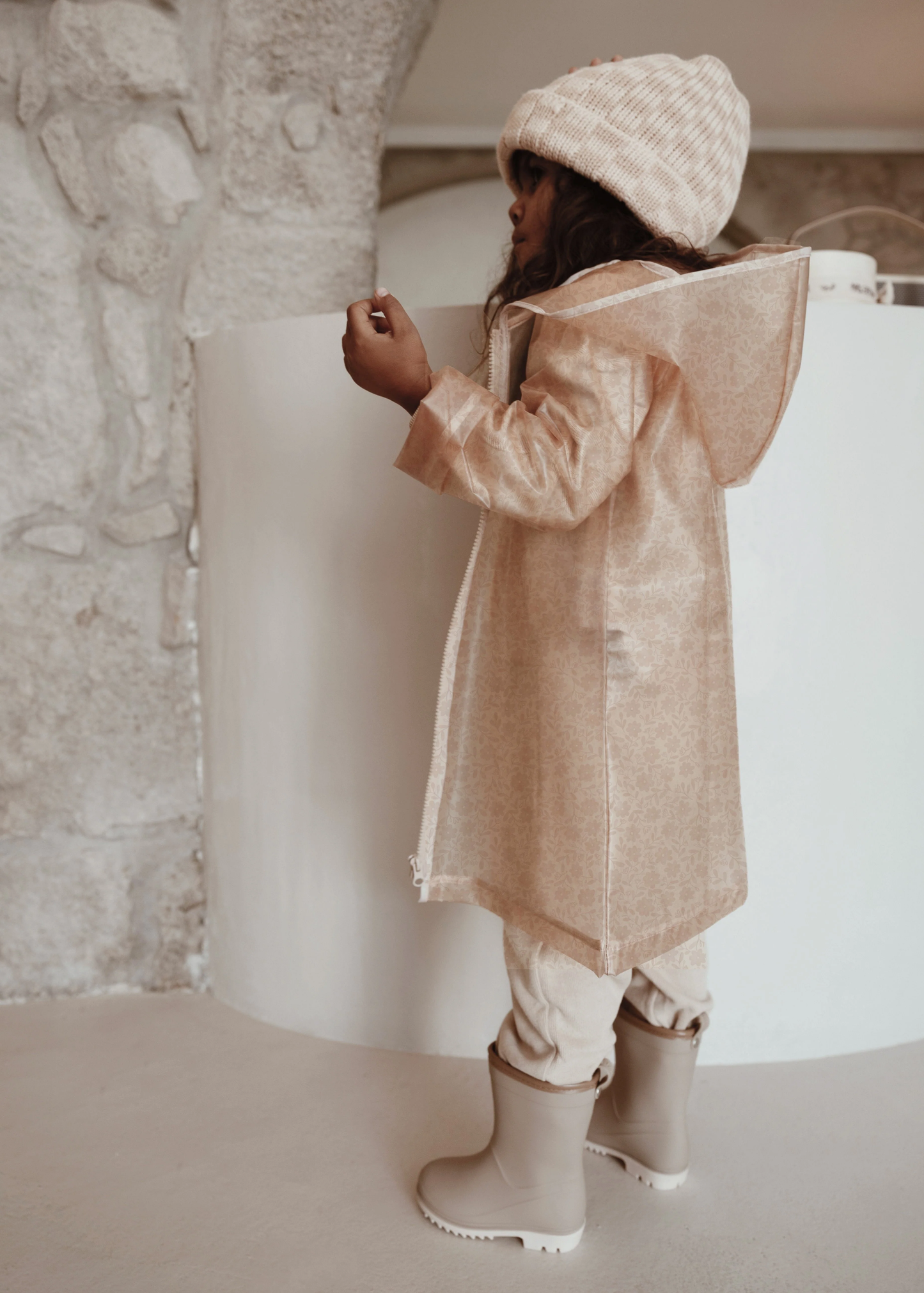 Capa de Chuva - Drizzles Bouquet Silhouette