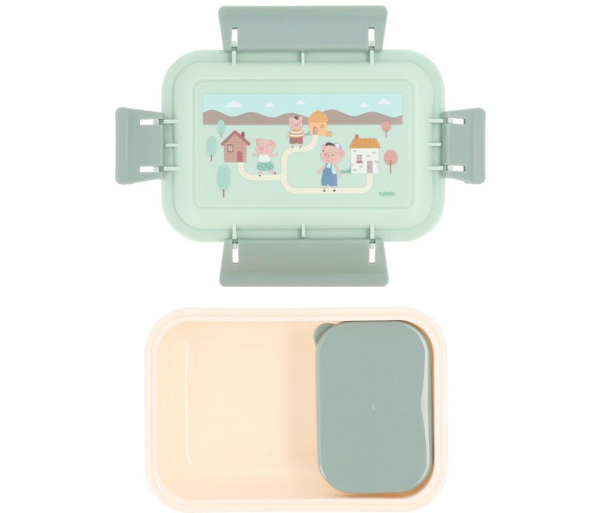Lancheira Bento Tutete - The Three Little Pigs