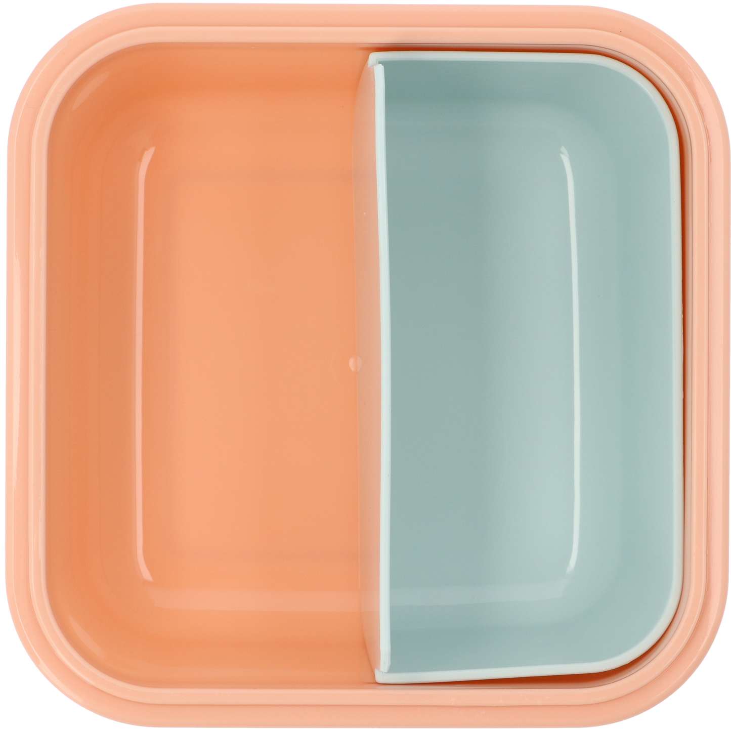 Caixa Lancheira Grande Apricot