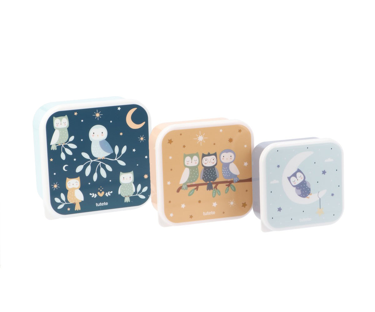 Pack 3 Caixas Lancheiras Tutete - Magical Forest