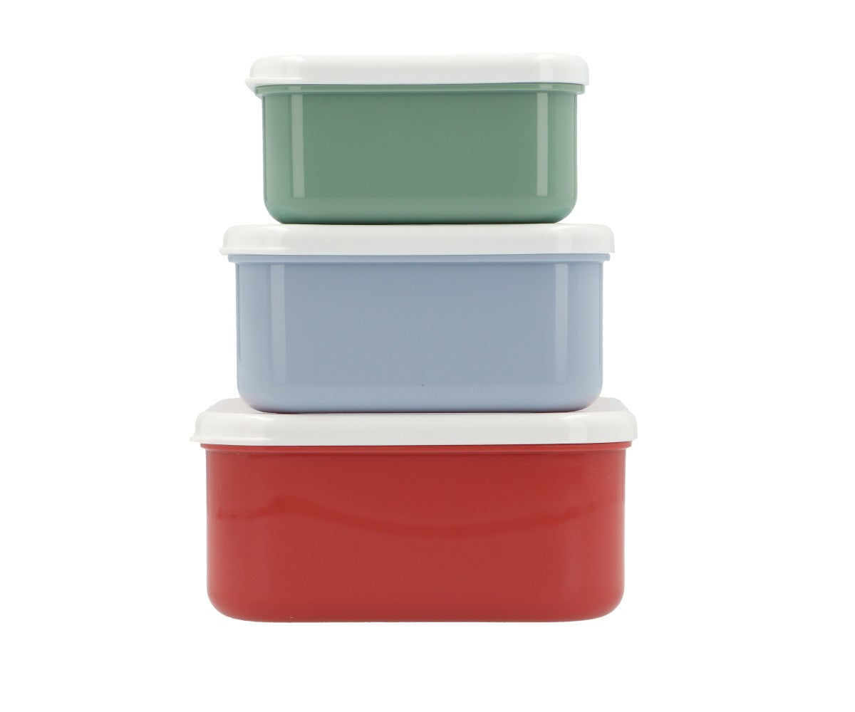 Pack 3 Caixas Lancheiras Tutete - Little Red