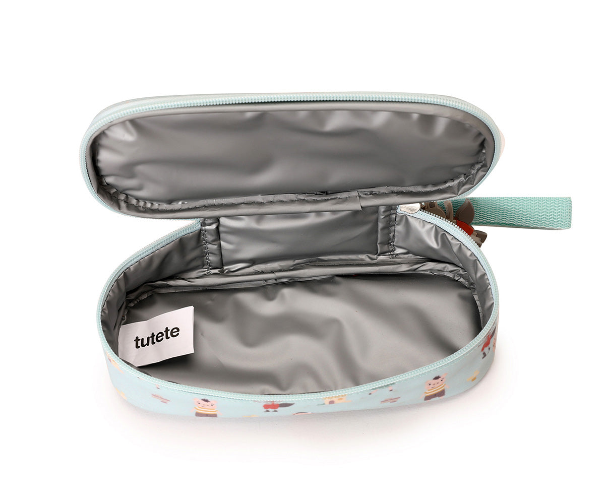 Bolsa Pequena Almoço Térmica Personalizável Tutete - The Three Little Pigs