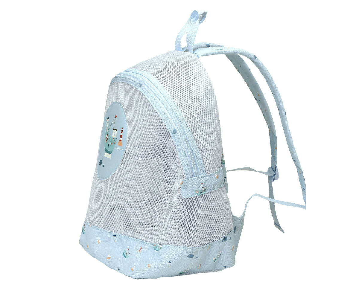 Mochila Infantil Anti-Areia Monnëka Fishing Boat