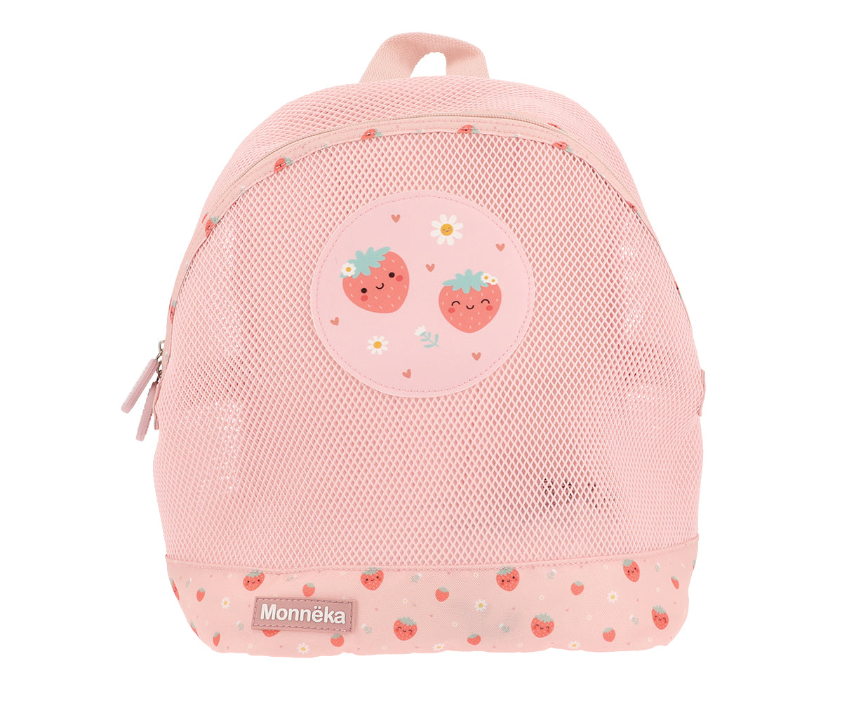 Mochila Infantil Anti-Areia Monnëka Strawberries