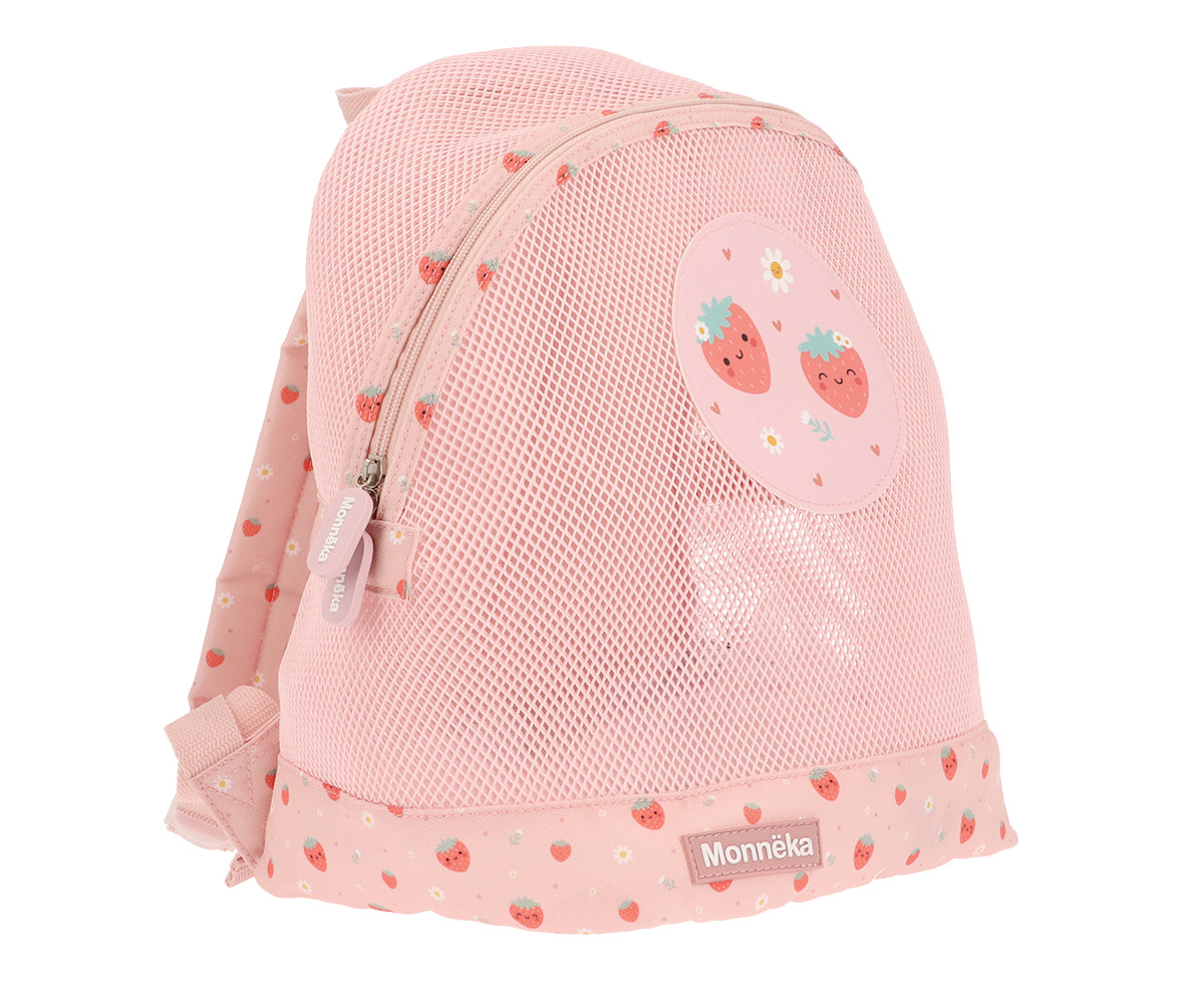 Mochila Infantil Anti-Areia Monnëka Strawberries