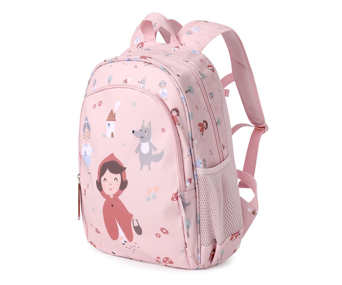 Mochila Média + Porta-chaves Personalizável Tutete - Little Red