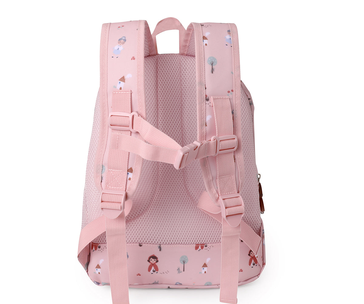 Mochila Média + Porta-chaves Personalizável Tutete - Little Red