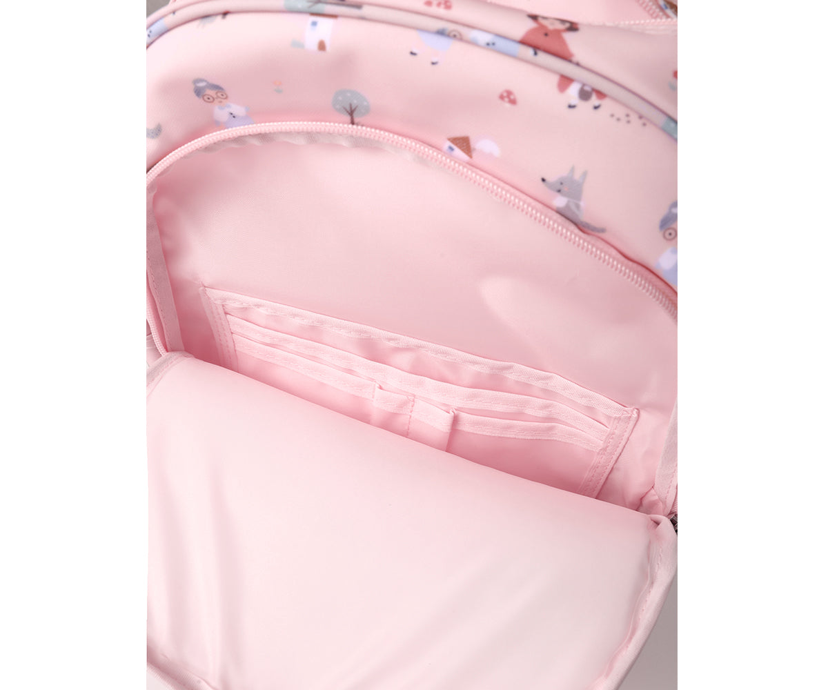 Mochila Média + Porta-chaves Personalizável Tutete - Little Red