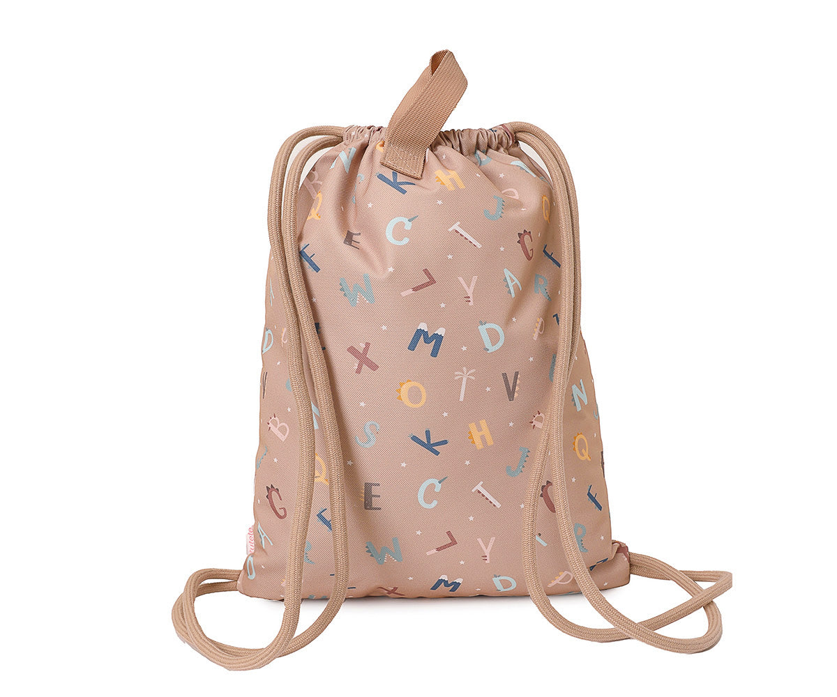 Mochila Saco Impermeável Personalizável Tutete - Funny Letters