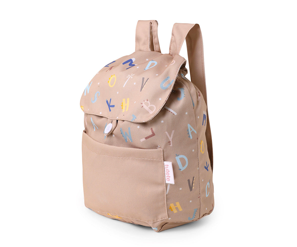 Mochila Pequena Tecido Personalizável Tutete - Funny Letters