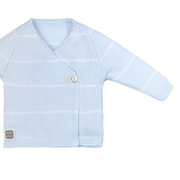 Conjunto bebé Nicky 100% algodão - Azul celeste