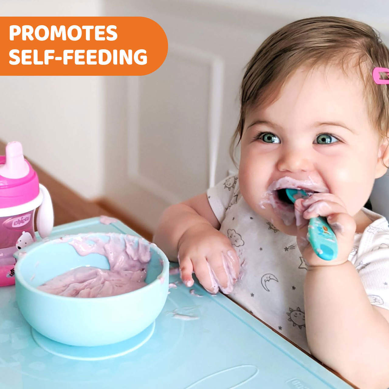 Easy Start - Conjunto de Papa de Silicone 6m+