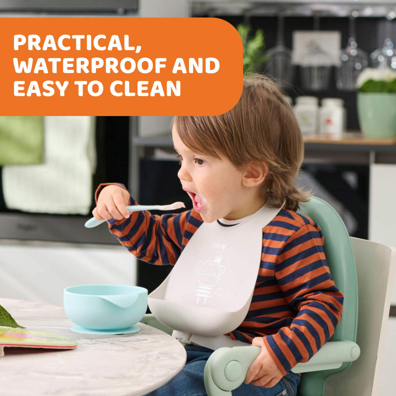 Easy Start - Conjunto de Papa de Silicone 6m+
