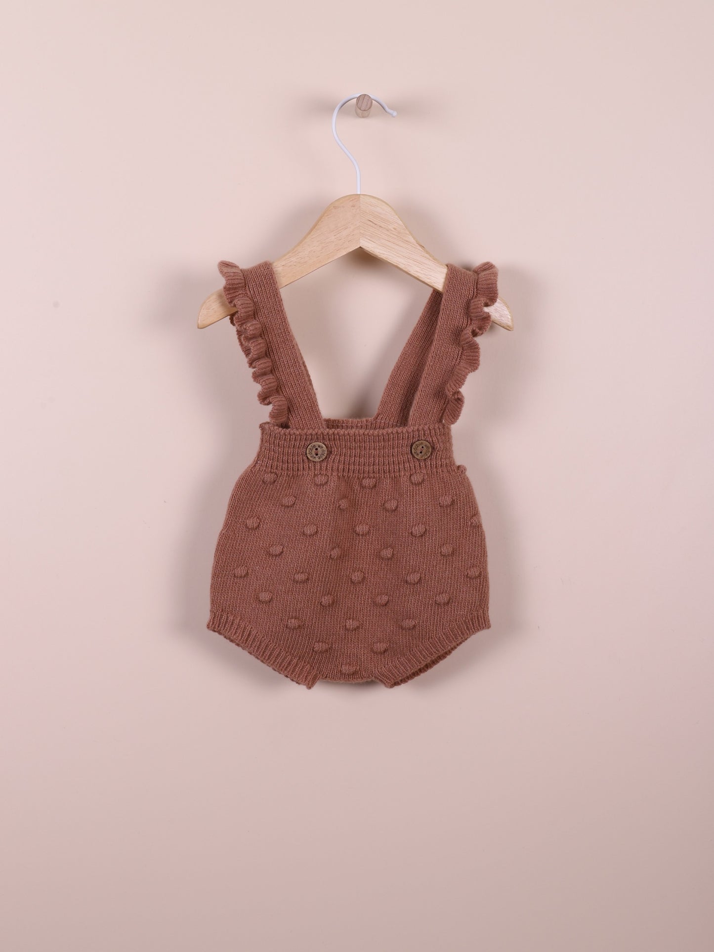 Fofo com alças tricotado em lã merino e caxemira - HAPPY TIME IN WINTER