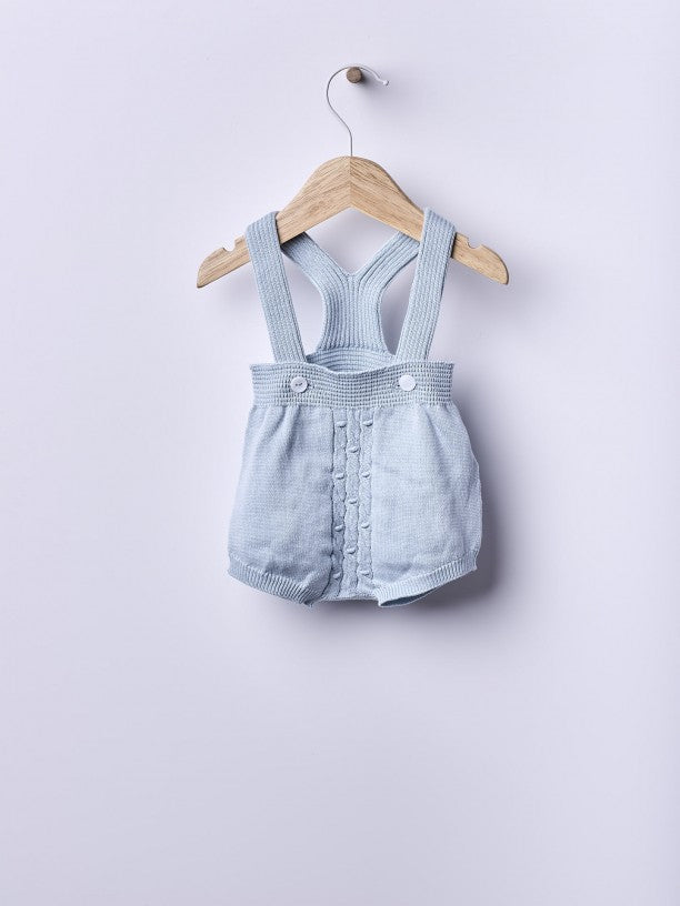 Fofo de alças tricotado em algodão orgânico - PURE FEELINGS