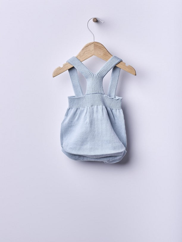 Fofo de alças tricotado em algodão orgânico - PURE FEELINGS