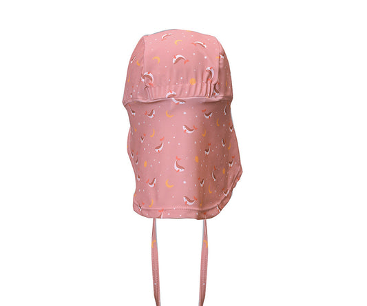 Chapéu de Praia Bebé Monnëka Whale Pink