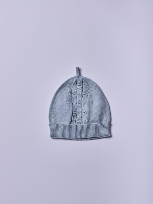 Gorro tricotado em algodão orgânico - PURE FEELINGS