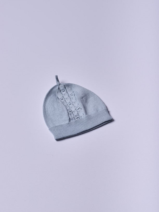 Gorro tricotado em algodão orgânico - PURE FEELINGS