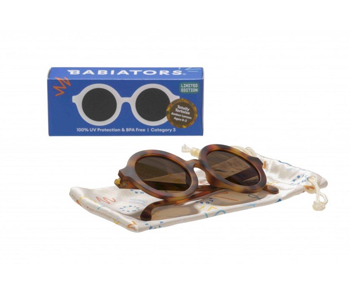 Óculos de Sol Flexíveis - Round Classic Tortoise