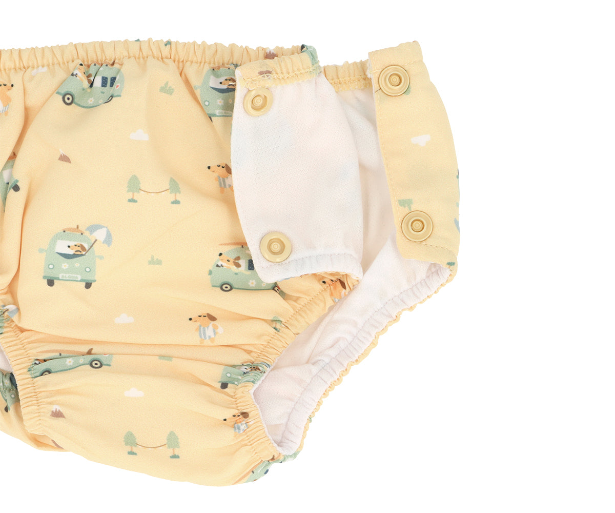 Cueca Fralda Monnëka Surf Van