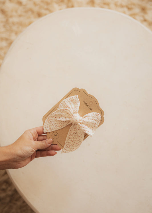 Laço Fable Bow Clip - Unique Dots