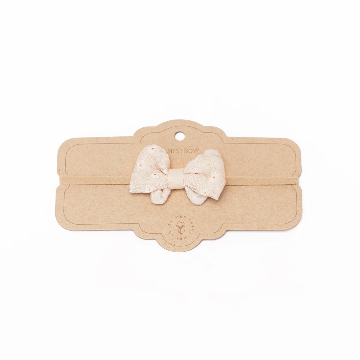 Fita elástica com laço - Little Bow Headband - Little Daisys
