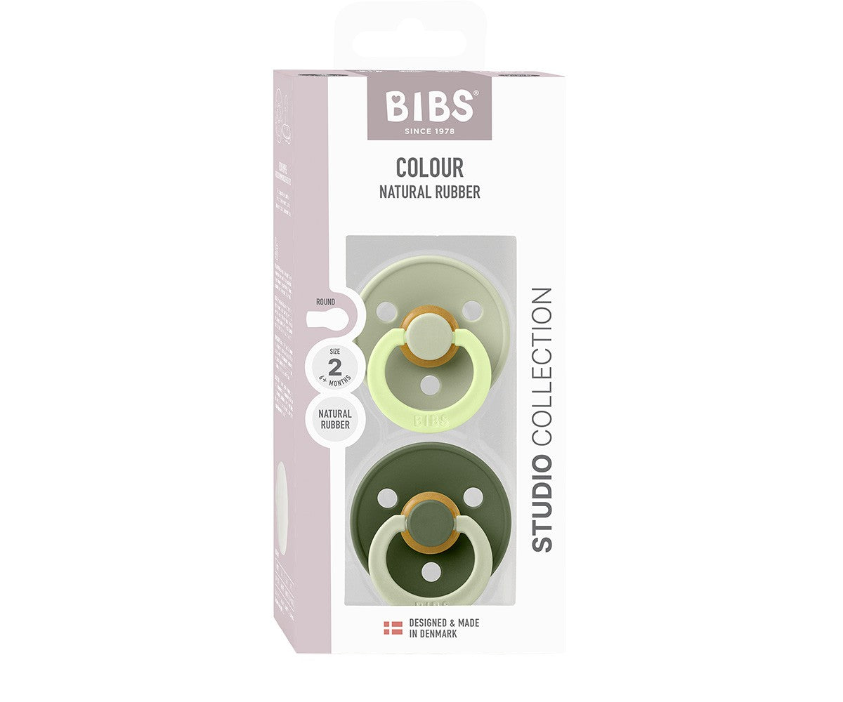 BIBS Studio Fusion Colour - Round Sage/Hunter Green