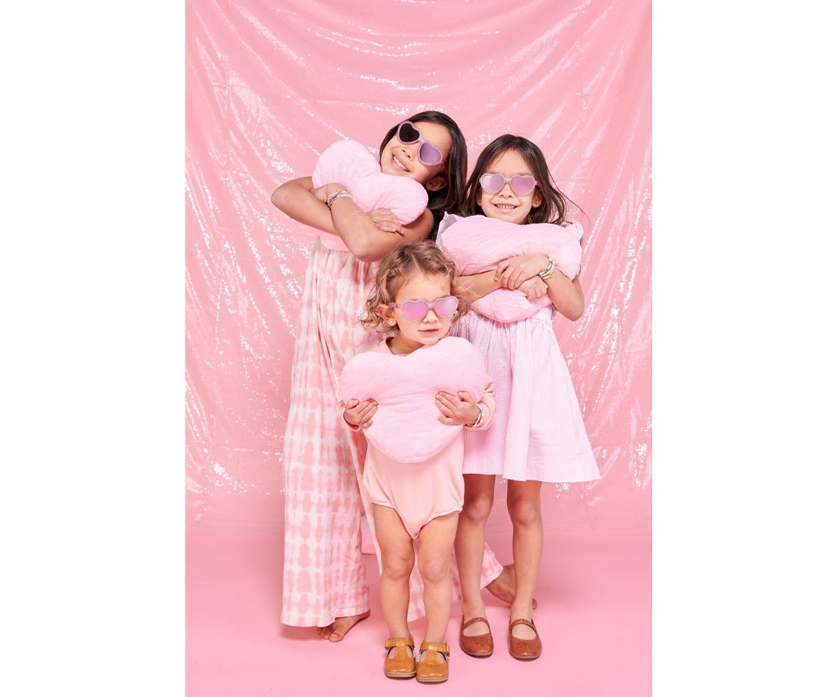 Óculos de Sol Flexíveis - Hearts Sparkle Squad